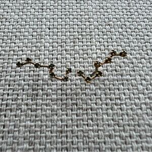 BAUBLEBAR • 18K Rose Gold Celestial Big Dipper Ear Climber Stud